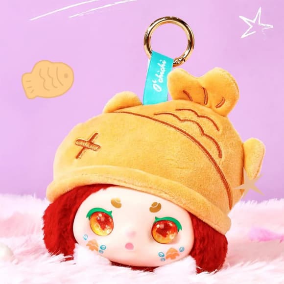 Коллекционная мягкая игрушка с кольцом "Милашки в шляпках" POP TOP 556022 в ассортименте