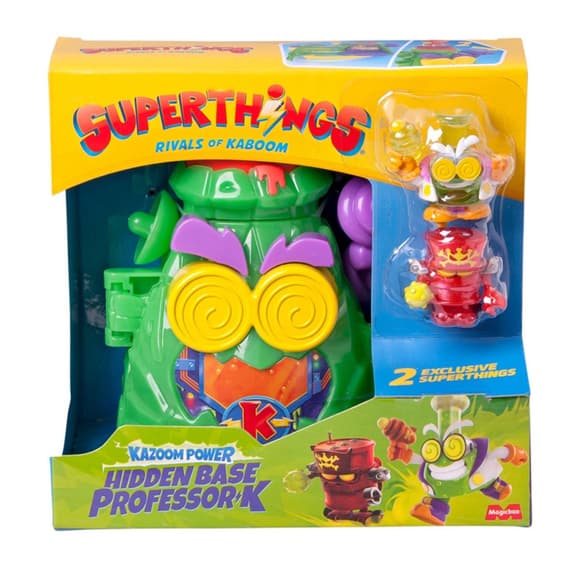 Детский игровой набор "Скрытая база профессора К" SuperThings PSTSP112IN250 серии "Kazoom Power" 