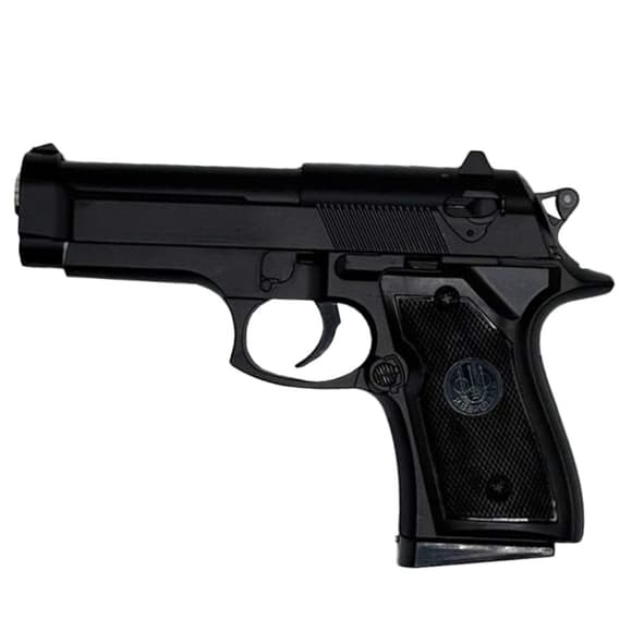 Детский игрушечный пистолет на пульках V1 черный