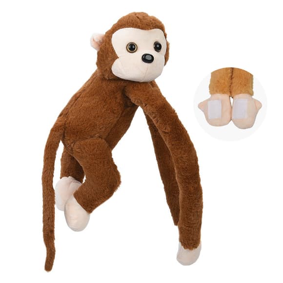 М'яка іграшка Мавпа YG0283 з липучкам и на двох лапках