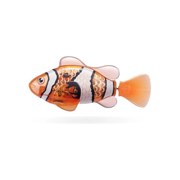 Интерактивная игрушка "Роборыбка" ROBO ALIVE S3 7191-5 оранжевая