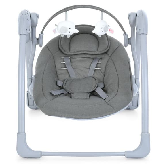 Заспокійливий центр-шезлонг  6599, 5-ти точкові ремені безпеки