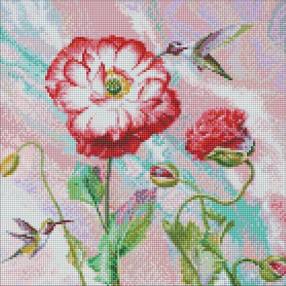 УЦЕНКА!!! Алмазная мозаика "Легкий этюд" ©Ira Volkova AMO7459-UC 40х40 см