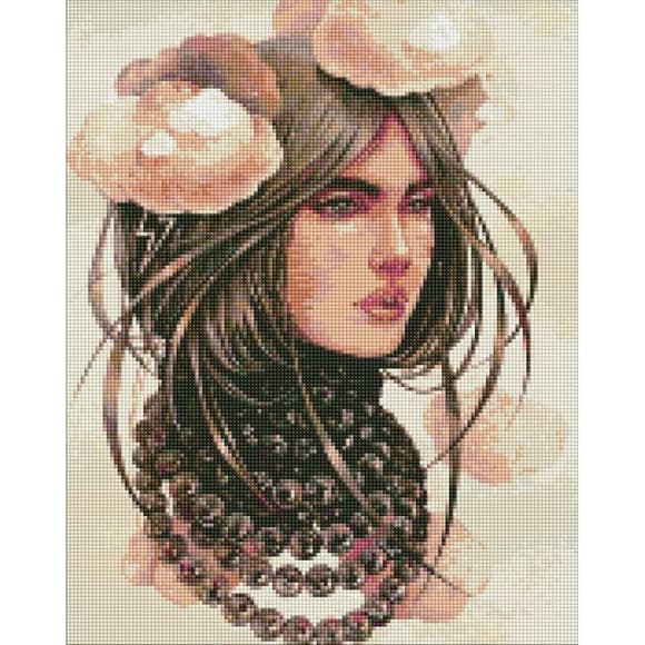 УЦІНКА! Алмазна мозаїка "Хмарні думки" ©lesya_nedzelska_art AMO7373-UC 40х50 см