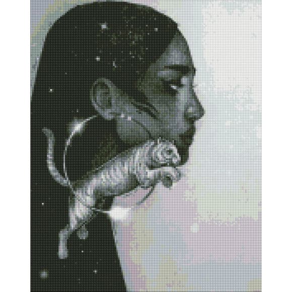 УЦЕНКА!!! Алмазная мозаика "Созвездие тигра" AMO7270-UC 40х50 см