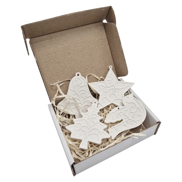 Рождественские гипсовые фигурки gips001 для декорирования