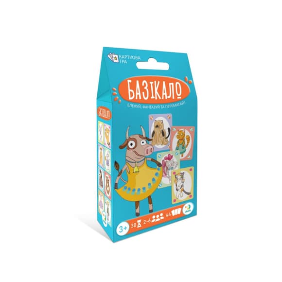 Настольная карточная игра для детей "Базикало" 301236, 2-6 игроков