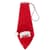 Новорічна краватка з фігуркою "Сніговик" HH-2(Red) на гумці