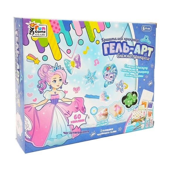 Набор для творчества Кристальные украшения "Снежная принцесса" 65994