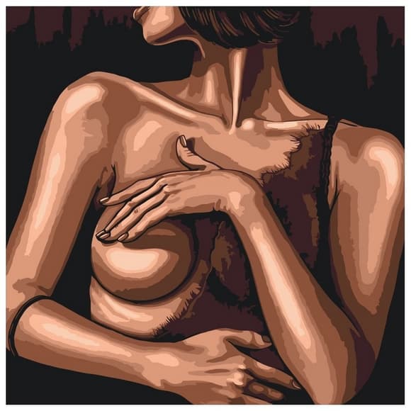 Картина по номерам "Тихий соблазн" ©arttem_illustration 10173-AC 40х40 см