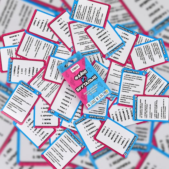 Карткова гра "Файні vs Брутальні" 30953, 36 карток