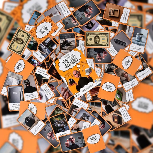 Настільна гра "Тупі стартапи" 30957, 110 карток