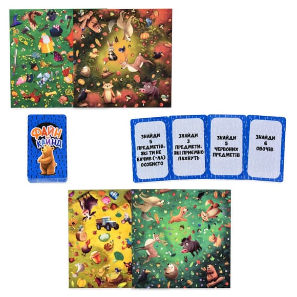 Настільна гра "Файн-кайнд" 30675, 2 поля та інструкція