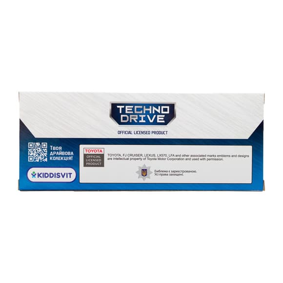 Автомодель детская Toyota Prado TechnoDrive KM250425W масштаб 1:40