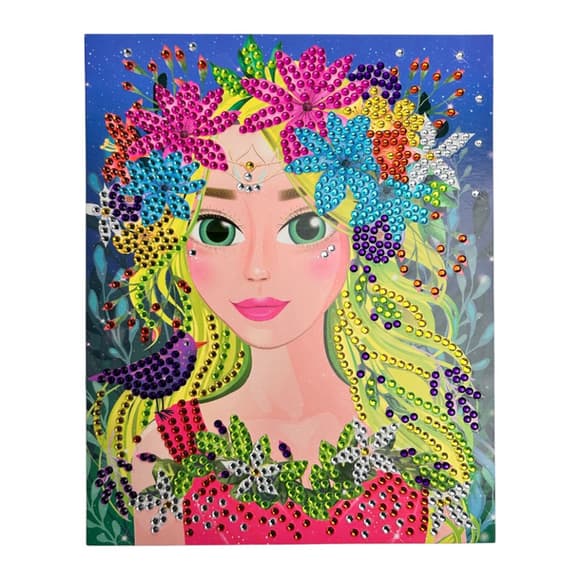 Набір для творчості Діамантова мозаїка "Чарівниця лісу" НТ-26-09