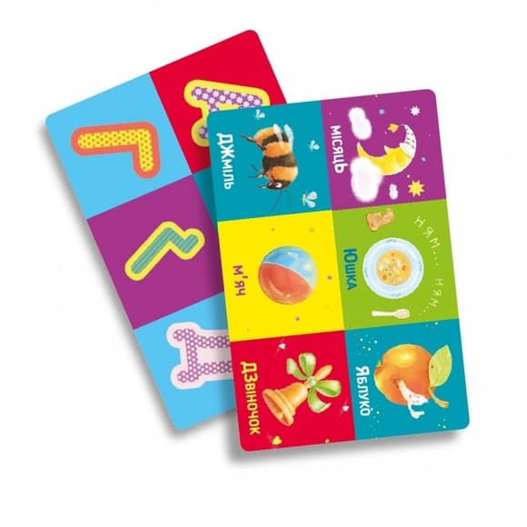 Настольная игра Лото алфавит 129232 картинки со словами