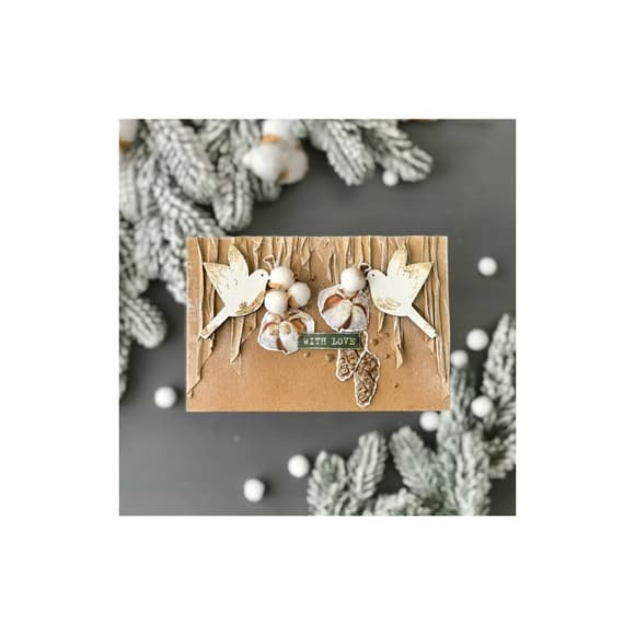 Набір для створення Різдвяних листівок "Cozy Christmas" FDGCK-040, 10х15 см, 5 шт