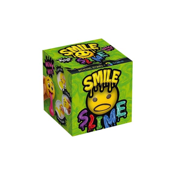 Игрушка антистресс Вязкая масса "Smile Slime" SS-01-01 клейкий лизун