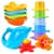 Дитячий набір іграшок для ванної 7679TXK 12 предметів у комплекті