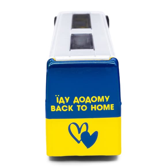 Дитяча колекційна модель "Автобус екскурсі йний Україна" TechnoDrive 250419CG