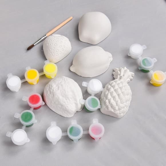 Набір для творчості Гіпсові розмальовки "Розфарбуй фрукти" 30989