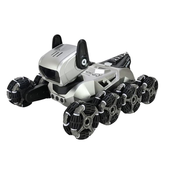 Дитяча іграшка на радиокеруванні "Собака" 1028(Silver) світлові та звукові ефекти