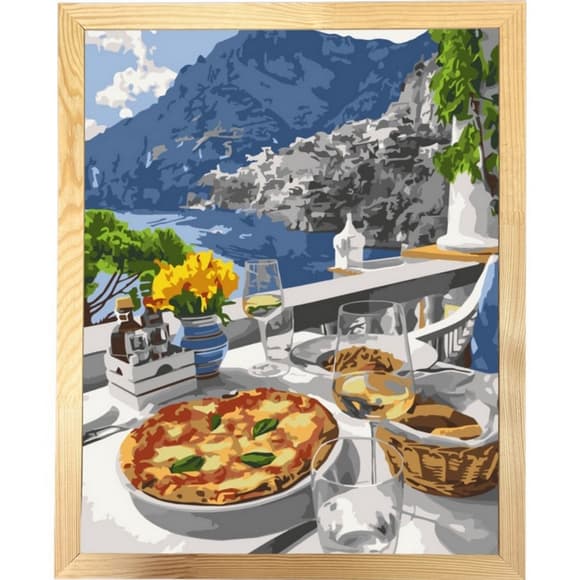 Картина по номерам "Отдых в Италии" 12012-ACF 40х50 см