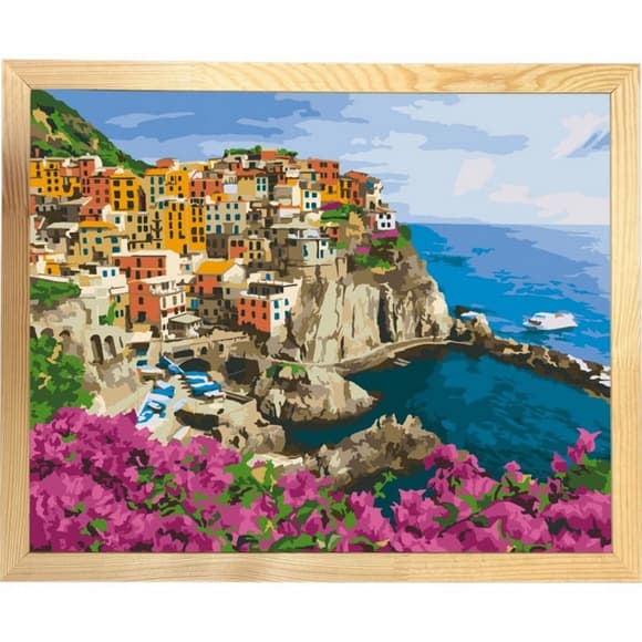 Картина по номерам "Чинкве-Терре. Италия" 11231-ACF 40х50 см
