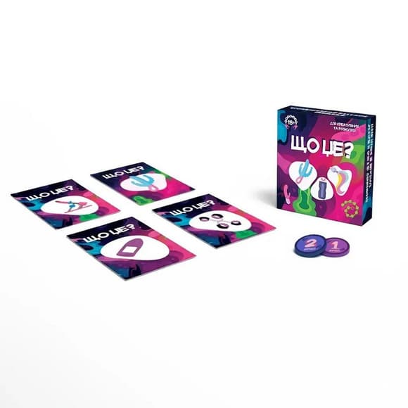 Настільна гра "Що це? Для креативних та розкрутих" PLR-022