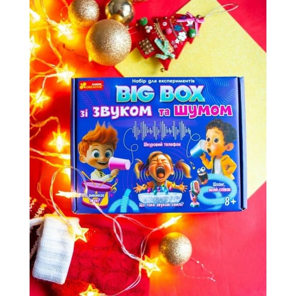 Детский набор для экспериментов "BIG BOX шумов и звуков" 10114170