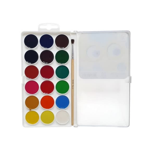 Дитяча медова акварель 400103, 18 кольорів