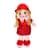 Дитяча іграшкова лялька FG240408152A-1(Red) 38 см, м'яка набивна, петелька