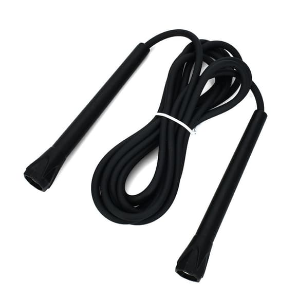 Скакалка MS 4797(Black) розмір 290 см, ручки-пластик
