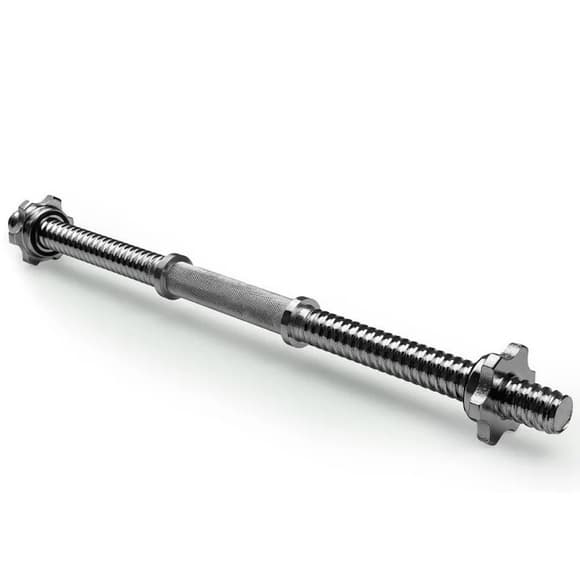 Гантельний гриф EasyFit EF-8047, 50 см, Ø 25 мм, хромований