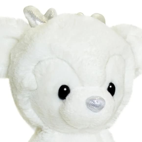 Дитяча м'яконабивна іграшка "Оленя" Aurora 220492C білий, 20 см