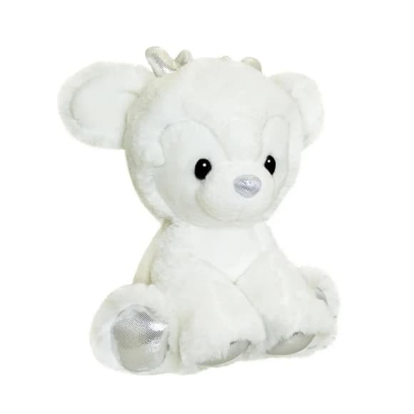 Дитяча м'яконабивна іграшка "Оленя" Aurora 220492C білий, 20 см