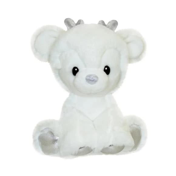 Дитяча м'яконабивна іграшка "Оленя" Aurora 220492C білий, 20 см