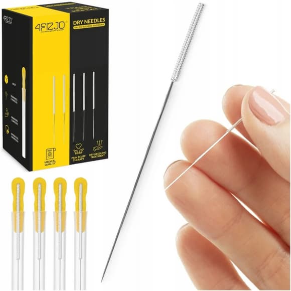 Голки акупунктурні 4FIZJO P-5905973405102 з направляючою, 0,3х100 мм, 100 шт