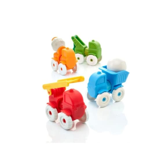 Магнитный конструктор "Мои первые машинки" Smartmax SMX 226, 13 деталей