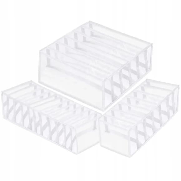 Набор органайзеров для хранения белья Springos HA3114 белый