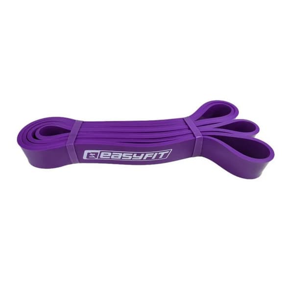 Резиновая петля для фитнеса EasyFit EF-2654-4, 15-45 кг, фиолетовый