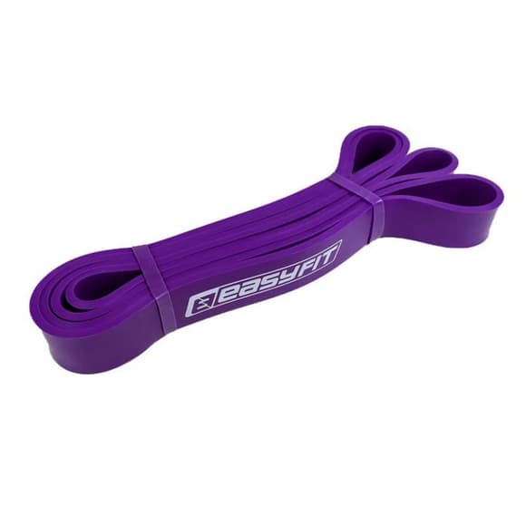 Резиновая петля для фитнеса EasyFit EF-2654-4, 15-45 кг, фиолетовый