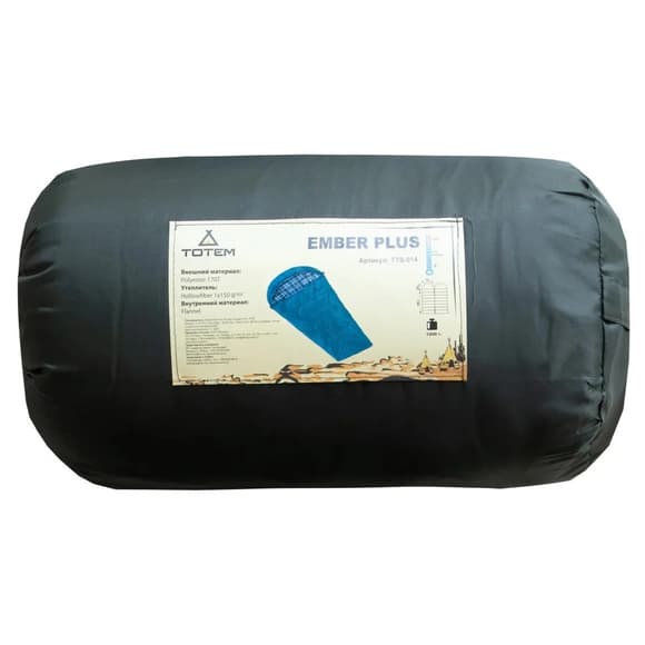 Спальный мешок Ember Plus Totem UTTS-014-R оливковый