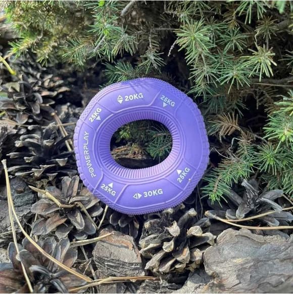 Еспандер кистьовий PP-4331 Hand Grip Medium PowerPlay PP_4331_Purple_(20-25-30) силіконовий