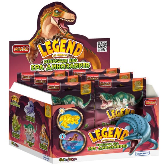 Стретч-игрушка в виде животного "Э ра Динозавров" 23/CN25 игрушка-сюрприз