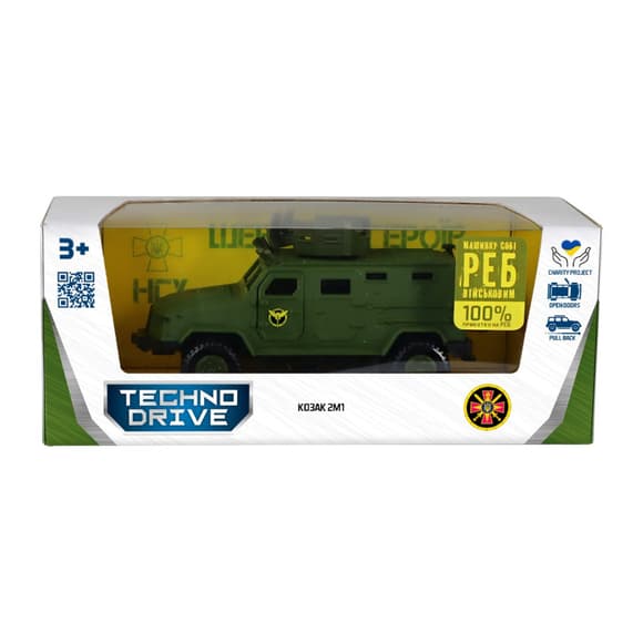 Игровая автомодель "Казак 2М1 - Гур Мо" KS450-1 серия "Шевроны Героев"