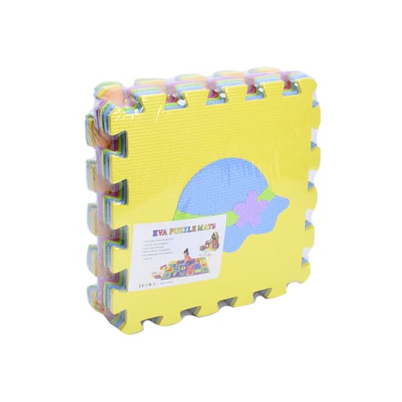 Дитячий килимок Мозаїка "Предмети" MR 1275, 9 деталей, EVA, 30х30 см