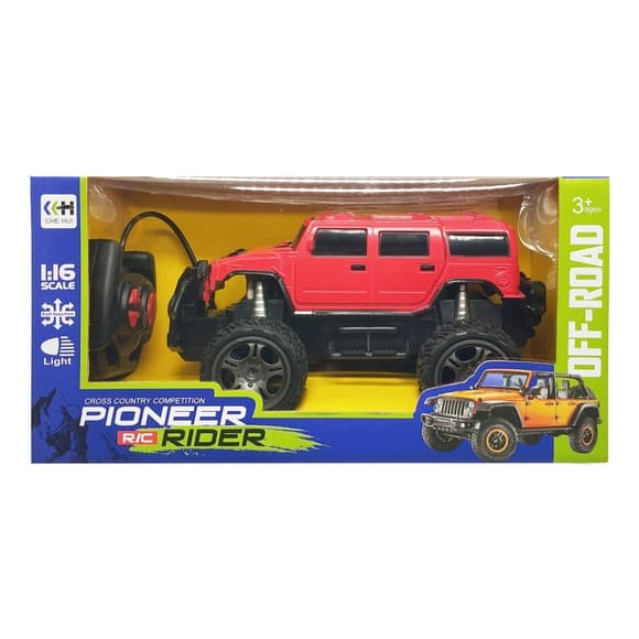 Детская машинка на радиоуправлении "Джип" 512A(Red) красный, 1:16