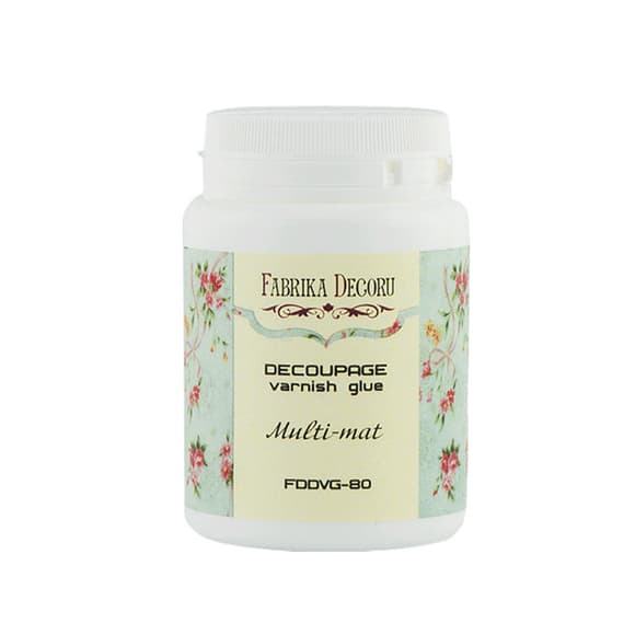 Клей-лак для декупажу FDDVG-80, 80 мл, прозорий, сатино вий