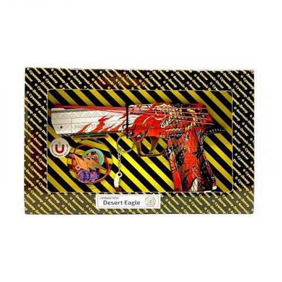 Со бранная модель Резинострел "DESERT EAGLE VERMILION" DE-VE